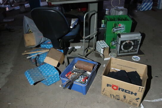 Div. Varelager og reservedele m.m.