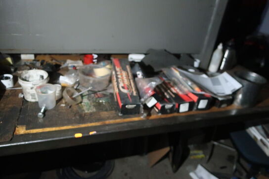 Div. Varelager og reservedele m.m.