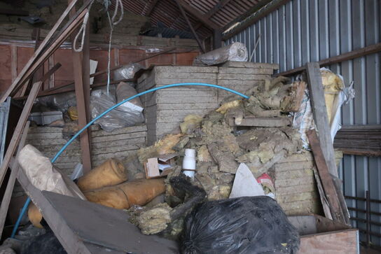 Div. Isolering, træ m.m.