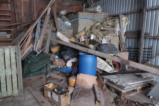 Div. Isolering, træ m.m.