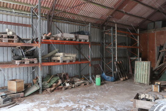 4 fag pallereoler med indhold