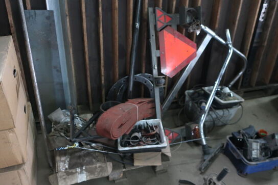 Div. Varelager, reservedele, printer og værktøj m.m.