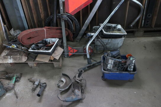 Div. Varelager, reservedele, printer og værktøj m.m.