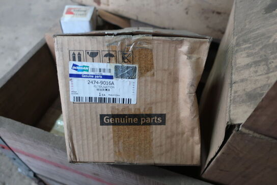 Div. Varelager og reservedele m.m.