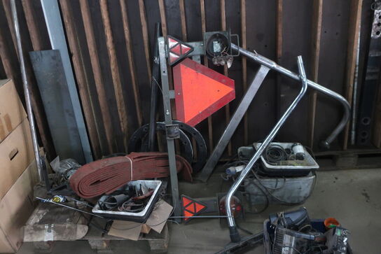 Div. Varelager, reservedele, printer og værktøj m.m.