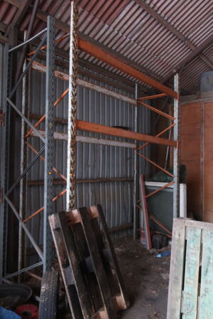 4 fag pallereoler med indhold