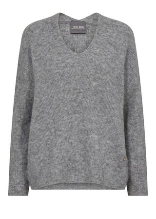 MMThora V-neck Knit NOOS MOS MOSH Str.: S