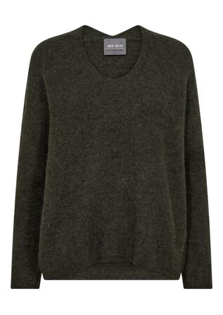 MMThora V-neck Knit NOOS MOS MOSH Str.: M