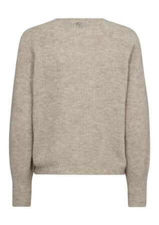MMThora V-Neck Knit Cardigan MOS MOSH Str.: L