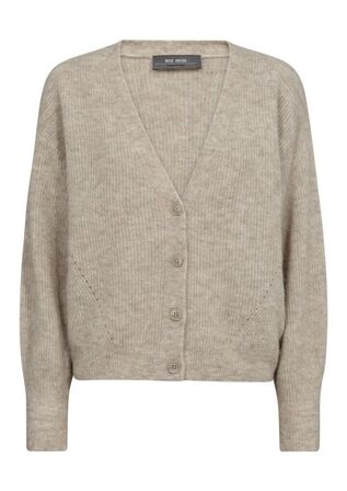 MMThora V-Neck Knit Cardigan MOS MOSH Str.: L