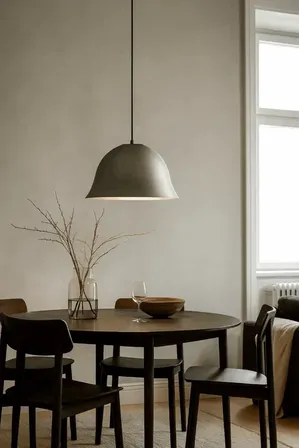 NORR11 cloche one pendel ø21 børstet aluminium(ubrugt)