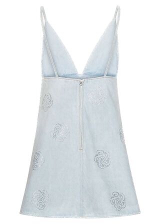 Lorina Denim Stud Mini Dress ROTATE BY BIRGER CHRISTENSEN Str.: 34