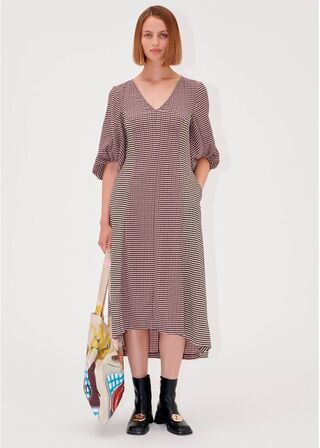 Three-quarter Sleeve Midi Dress STINE GOYA Str.: S