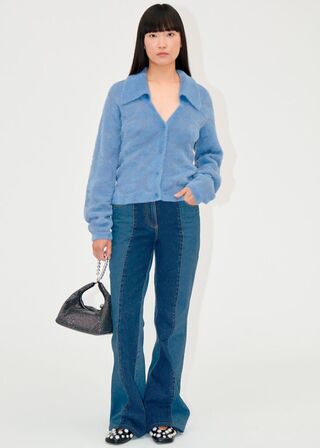 Long Sleeve Cropped Cardigan STINE GOYA Str.: XS
