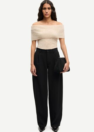 SAHarper Pleat Trousers SAMSØE SAMSØE Str.: S