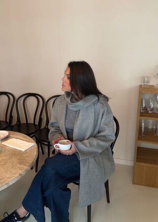 SLFPam Handmade Scarf Jacket SELECTED FEMME Str.: 40