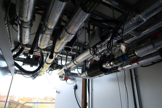 20 fods isolering container indrettet som testcenter af overskudsvarme (læs beskrivelse)