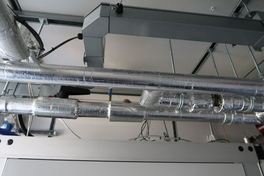 20 fods isolering container indrettet som testcenter af overskudsvarme (læs beskrivelse)