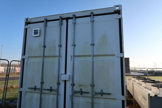 20 fods isolering container indrettet som testcenter af overskudsvarme (læs beskrivelse)