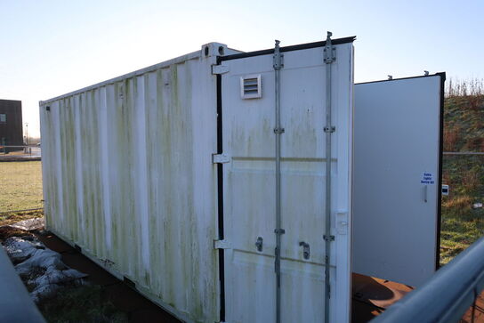 20 fods isolering container indrettet som testcenter af overskudsvarme (læs beskrivelse)