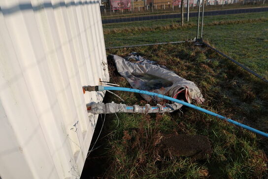 20 fods isolering container indrettet som testcenter af overskudsvarme (læs beskrivelse)