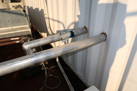 20 fods isolering container indrettet som testcenter af overskudsvarme (læs beskrivelse)