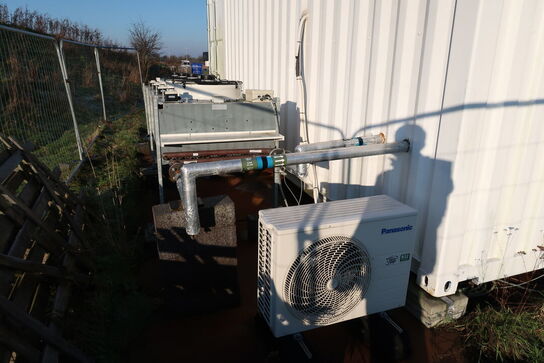 20 fods isolering container indrettet som testcenter af overskudsvarme (læs beskrivelse)