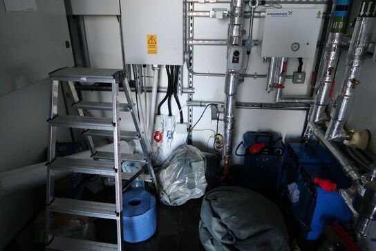 20 fods isolering container indrettet som testcenter af overskudsvarme (læs beskrivelse)