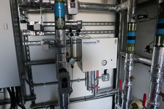 20 fods isolering container indrettet som testcenter af overskudsvarme (læs beskrivelse)