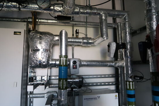 20 fods isolering container indrettet som testcenter af overskudsvarme (læs beskrivelse)