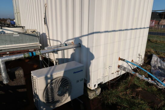 20 fods isolering container indrettet som testcenter af overskudsvarme (læs beskrivelse)