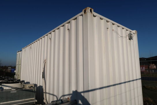 20 fods isolering container indrettet som testcenter af overskudsvarme (læs beskrivelse)