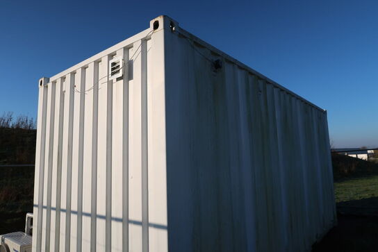 20 fods isolering container indrettet som testcenter af overskudsvarme (læs beskrivelse)