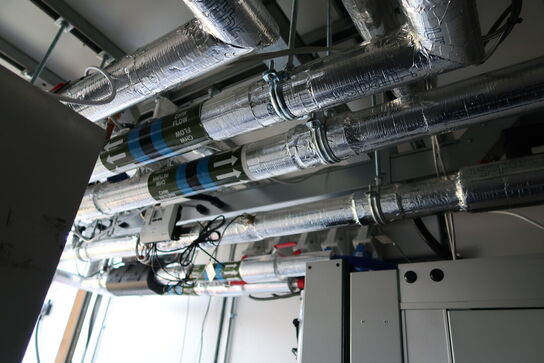 20 fods isolering container indrettet som testcenter af overskudsvarme (læs beskrivelse)