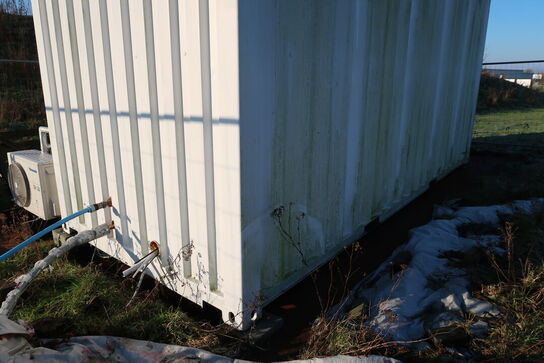 20 fods isolering container indrettet som testcenter af overskudsvarme (læs beskrivelse)