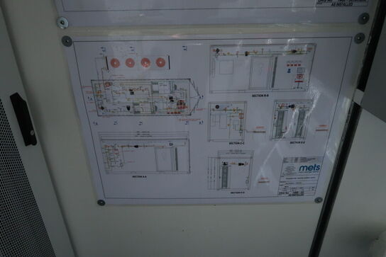 20 fods isolering container indrettet som testcenter af overskudsvarme (læs beskrivelse)