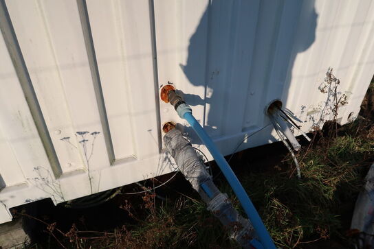 20 fods isolering container indrettet som testcenter af overskudsvarme (læs beskrivelse)