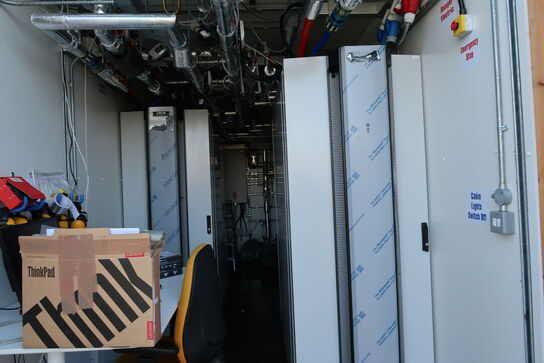 20 fods isolering container indrettet som testcenter af overskudsvarme (læs beskrivelse)