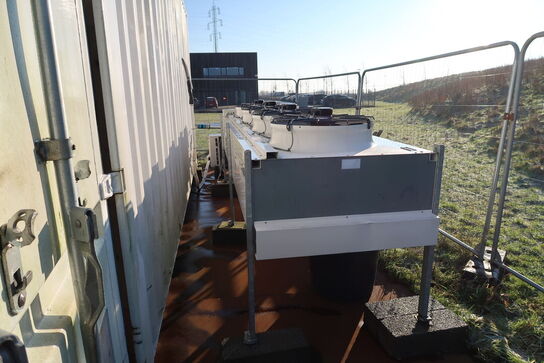 20 fods isolering container indrettet som testcenter af overskudsvarme (læs beskrivelse)