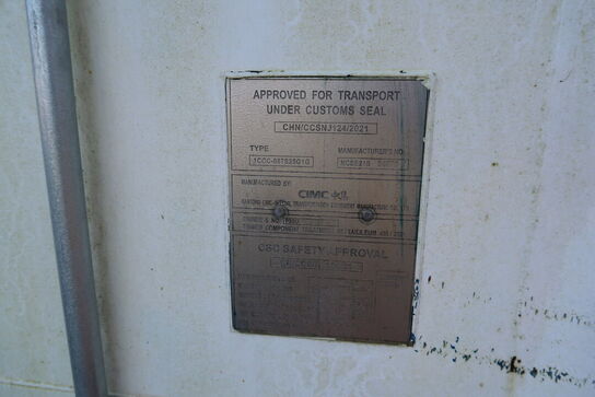 20 fods isolering container indrettet som testcenter af overskudsvarme (læs beskrivelse)