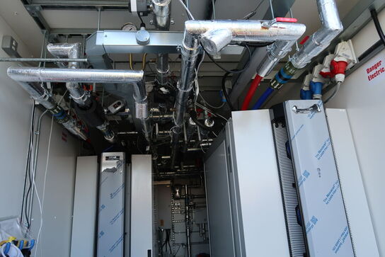 20 fods isolering container indrettet som testcenter af overskudsvarme (læs beskrivelse)