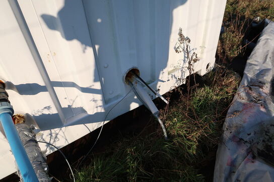 20 fods isolering container indrettet som testcenter af overskudsvarme (læs beskrivelse)