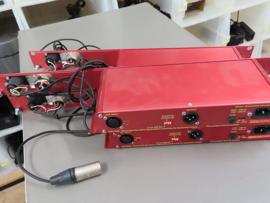 3 stk forforstærkere - SONIFEX REDBOX