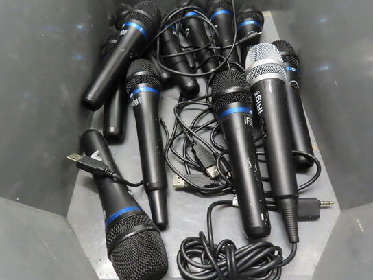 Kasse med Microfoner fra iRIG