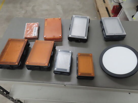 Blandede LED lamper og filtre