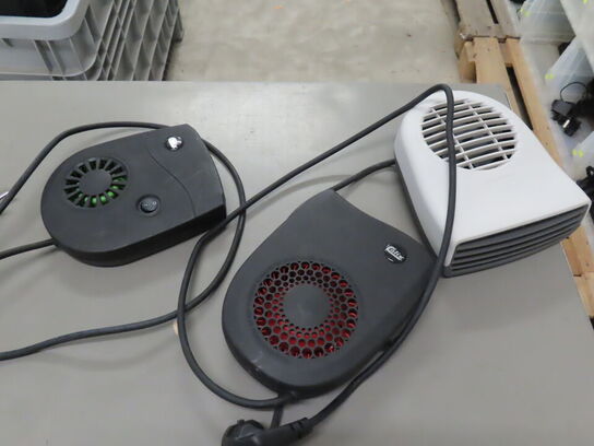 3 stk. Kabinevarmere - CALIX