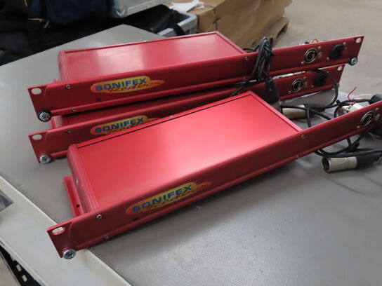 3 stk forforstærkere - SONIFEX REDBOX