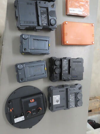 Blandede LED lamper og filtre