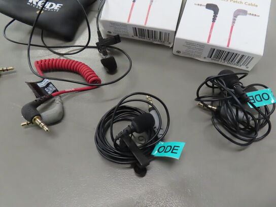 Microfoner og kabler fra RØDE