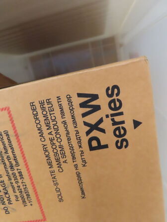 Videokamera - SONY EXMOR FULL HD 3CMOS (Ubrugt model i kasse)